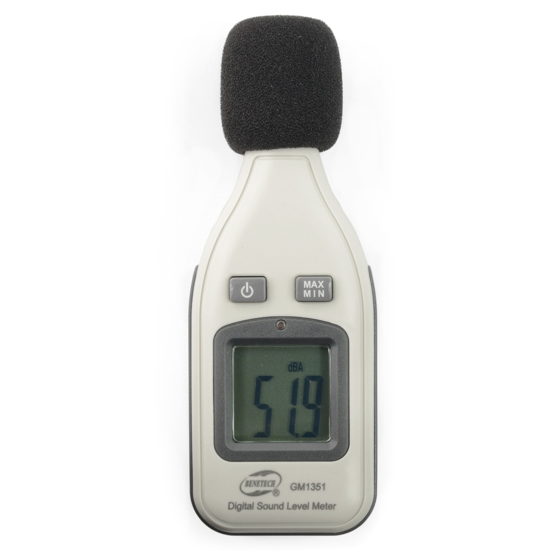 Sonometr, decybelomierz Benetech GM1351 - od 30 do 130dBA